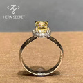 High Quality Cushion Cut    Gold Rings And Diamonds Engagement Ring Diamond